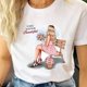 thumbnail image 3 of Camiseta de dibujos animados para mujer, ropa de manga corta, informal, de viaje, bonita, a la moda, 3 of 5