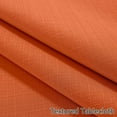 thumbnail image 7 of Tablecloth Rectangle Spill Proof Washable Polyester Table Cloth, Textured Faux Linen Fabric Table Cover for Fall, Thanksgiving, Autumn, Harvest(60 x 84 Inch Rectangular, Rust/Burnt Orange), 7 of 7