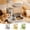 Gray, variant on AYktou 2-in-1 Hamster Water Bottle & Automatic Feeder, No Drip Small Animal Water Dispenser Food Bowl, Large Capacity Standing Waterer Feeder Combo for Hamsters Gerbils Hedgehog Cage Accessories