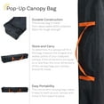 thumbnail image 4 of Sunnydaze Standard Pop-Up Canopy 120D Polyester Carrying Bag - Black, 4 of 6