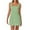 Green, variant on TMOYZQ Women's Sleeveless Bodycon Mini Tank Dress Dressy Casual Square Neck T-Shirt Dress Summer Vacation Beach Cover Ups Holiday Sundresses