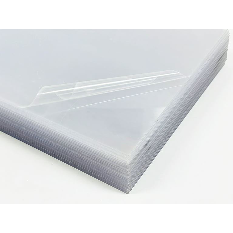 5-Pack of 24×36″ Pet/Plexiglass Sheets, Transparent Clear Flexible Plastic  Sheet