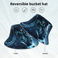 thumbnail image 2 of Balery Celestial Ram Night Sky Sombreros para el sol para hombre y mujer, sombrero de pescador con UPF 50+, 2 of 6