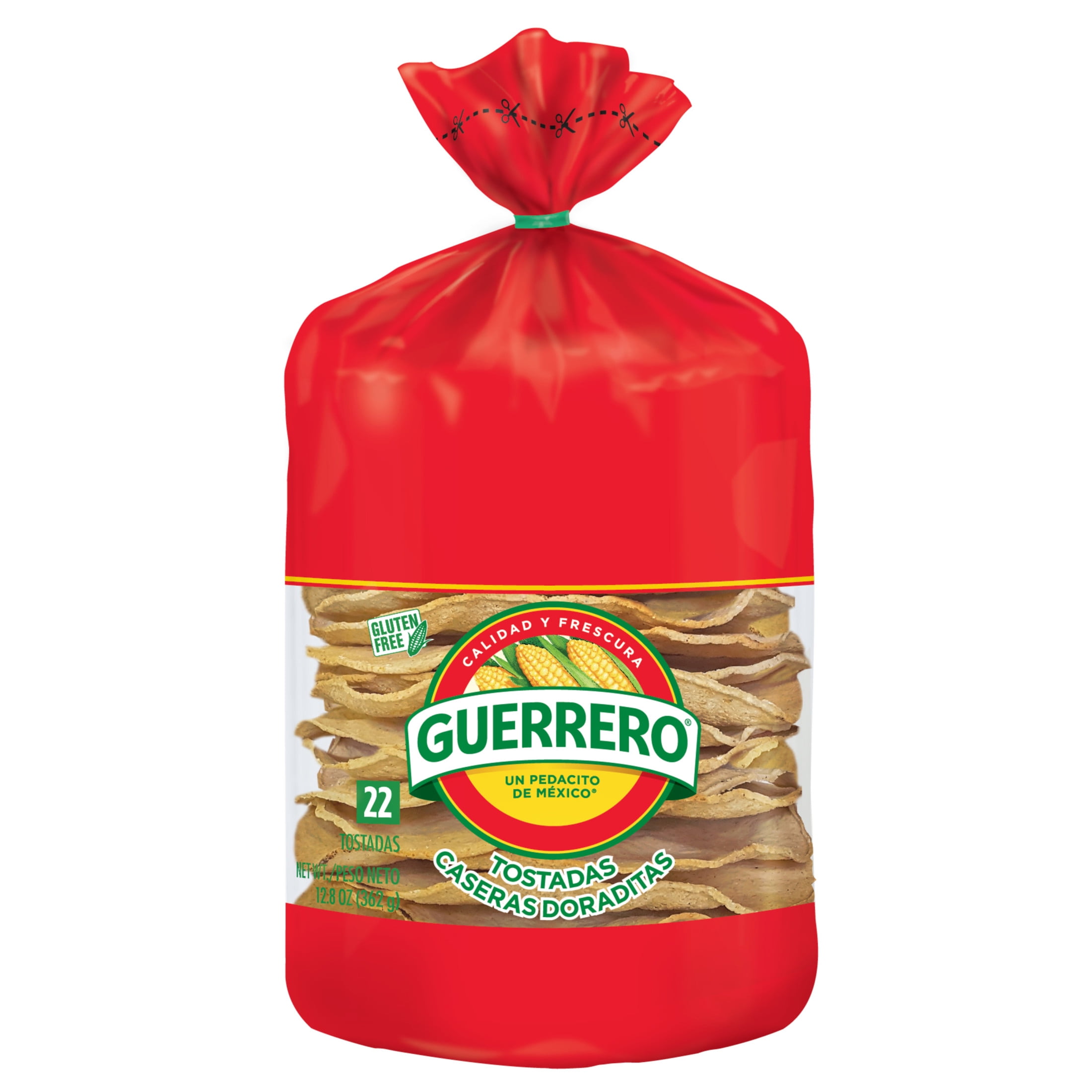 (3 pack) Guerrero Tostadas Caseras Doraditas, 22 Count
