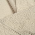 thumbnail image 4 of Lush Decor Medallion Scallop Bedspread - Light Gray - King, 4 of 9