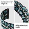 thumbnail image 3 of Fitbit versa 2 sense sport bands, 4-pack adjustable nylon straps boho rainbow green arrow, 3 of 4