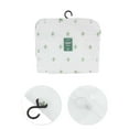 thumbnail image 4 of Unique Bargains 1 Pc Foldable Hanging Cactus Makeup Bag White Oxford Cloth, 4 of 6