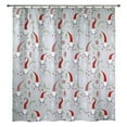 thumbnail image 3 of Avanti Holiday Gnome Walk Shower Curtain, 3 of 5