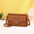 thumbnail image 2 of Crossbody Purses for Women with Phone Pocket Medium Vegan Leather Multi-Pocket Shoulder Bag, 2 of 3