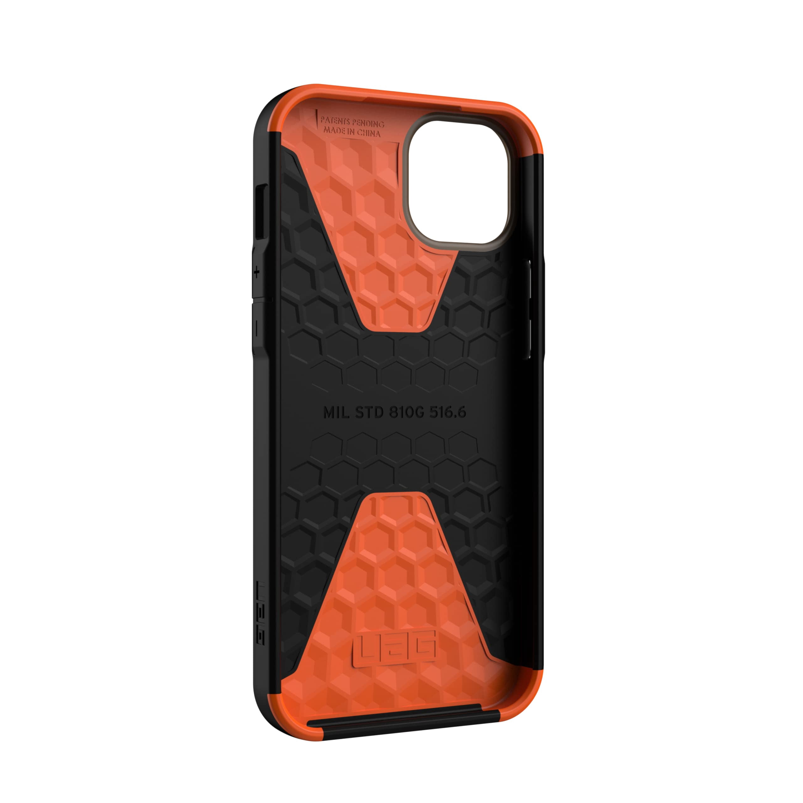 UAG iPhone 14 Plus Case Dark Earth 6.7" Civilian Sleek Ultra Thin Slim Impact Resistant Dropproof Protective Cover Compatible with Wireless Charging by URBAN ARMOR GEAR