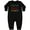 AB-Black, variant on My Nan Loves Me Baby Fleece Romper