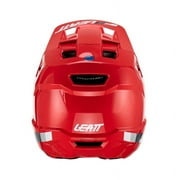 Leatt MTB Gravity 10 Full Face Bicycle Helmet with Breakaway Visor, Fire (XL)
