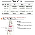 thumbnail image 5 of WREESH Womens Two Piece Swimsuit String Bikini Sets Metal Ring Bikini Set Love Drawstring Bikini Beach Bathing Suit Orange, 5 of 7
