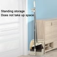 thumbnail image 7 of MERILER Broom and Dustpan Set - 180° Rotatable, Standing Storage, Scraping Teeth, Suitable for Home (1x Set), 7 of 7