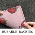 thumbnail image 6 of Pink Cow Strawberry Pattern Door Rugs,Washable Non Slip Door Mats Indoor,Decorative Door Mats,Entry Mat Indoor for Entrance,Bedroom,Kitchen,Bathroom,16"x47", 6 of 6