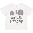 thumbnail image 3 of Inktastic My Nan Loves Me Grandchild Boys or Girls Toddler T-Shirt, 3 of 5