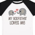 thumbnail image 4 of Inktastic My Godfather Loves Me Godson Boys or Girls Toddler T-Shirt, 4 of 5