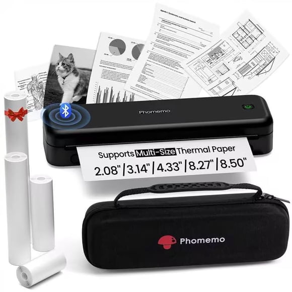 Impresora portátil Phomemo M834 Bluetooth Thermal 300dpi