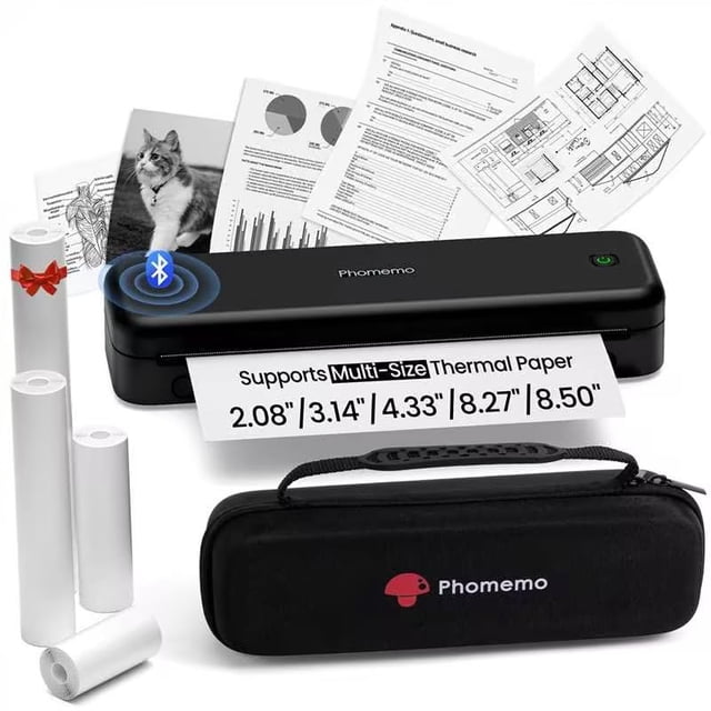 Impresora portátil Phomemo M834 Bluetooth Thermal 300dpi