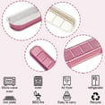 thumbnail image 3 of 50 Pack Aluminum Mini Loaf Pans, Aluminum Foil Pans with Lid, 6.8oz Disposable Rectangle Baking Containers Muffin Baking Tins, Cake Pans with Lids Spoons - Pink, 3 of 13