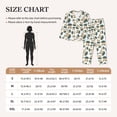 thumbnail image 4 of Fotbe Cute Bunny Pattern Long Sleeve Pajama Set for Women,Sleepwear Set,2-piece Loungewear Set,Soft PJs Comfy Nightwear with Pockets -X-Large, 4 of 7