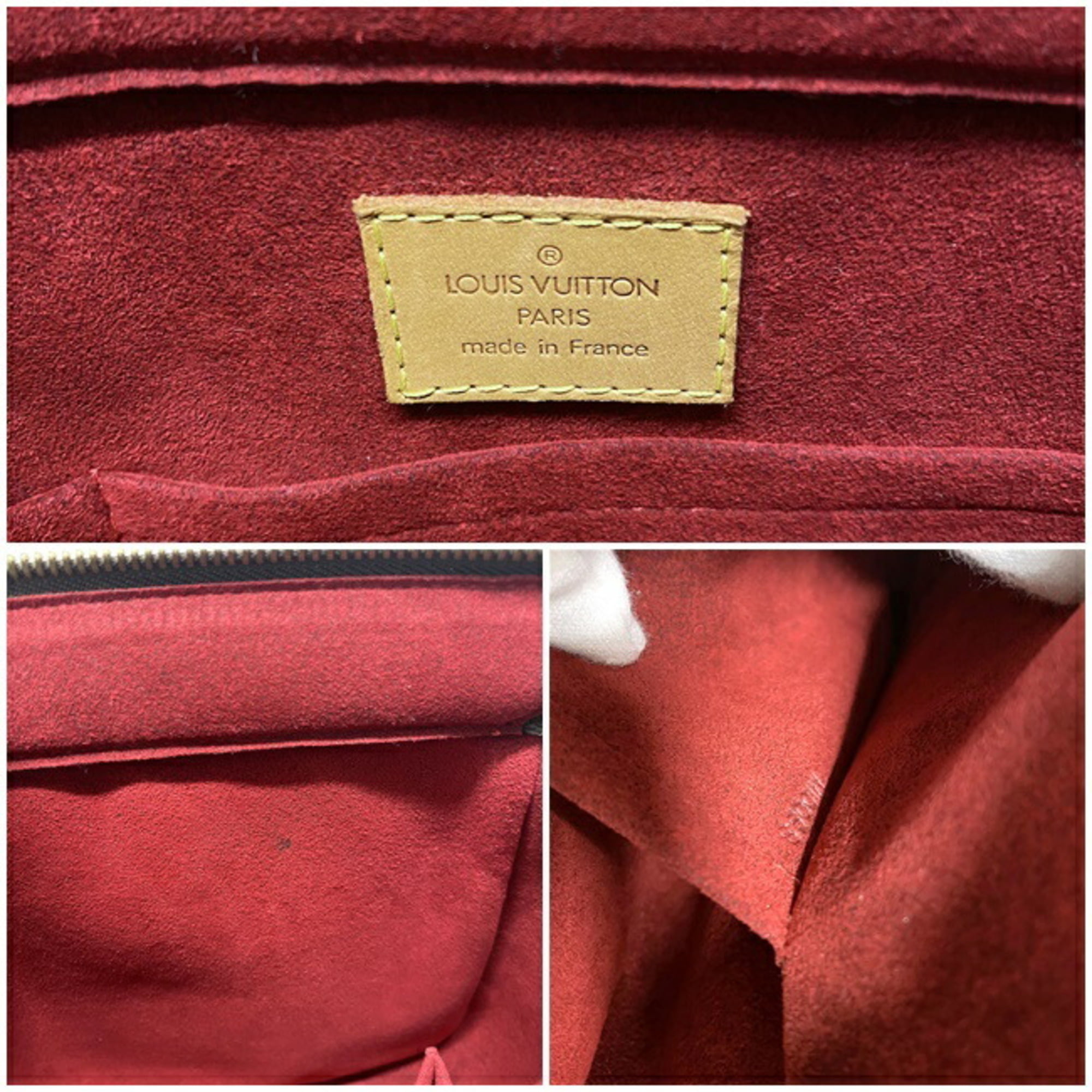 Authenticated used Louis Vuitton Vibasite GM Brown Monogram M51163 Canvas Nume Leather Mi0098 Louis Vuitton Flap Ladies, Adult Unisex, Size: (HxWxD)