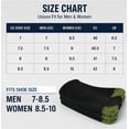 thumbnail image 2 of Crew Socks for Men & Women 6 Pairs, Athletic Performance Socks, Breathable Mid Calf Sports Socks for Training and Everyday Wear, Shoe Size 7-8.5, 2 of 5