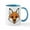 White/Blue Inside, variant on CafePress - Fox Face - 11 oz Ceramic Mug - Novelty Coffee Tea Cup