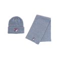 thumbnail image 1 of Fila Conjunto de Gorro y Bufanda de Invierno de Punto Liso para Adulto, 1 of 4