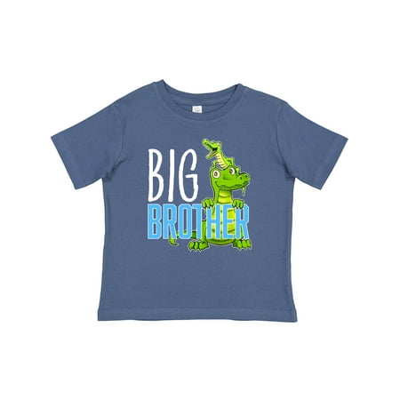 

Inktastic Big Brother with Cute Alligators Gift Baby Boy or Baby Girl T-Shirt