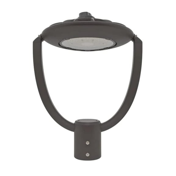 GREENLIGHTDEPOT LED Post Top Light - Selectable Color Temperature - 55W - Bronze - Shorting Cap