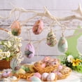thumbnail image 3 of Easter Egg Hanging Decoration - Woven Eggs for Festive Scene Layout, 3 of 4