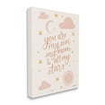 thumbnail image 3 of Stupell Industries My Sun Moon and Stars Children's Pink Sky Graphic Art Gallery-Wrapped Canvas Print Wall Art, 36x48, by Becky Thorns, 3 of 5