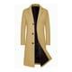 thumbnail image 4 of Ceisia Men's Slim Fit Wool-Blend Single-Breasted Long Wool Coat Gift, 4 of 7
