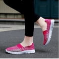 thumbnail image 4 of XIHAHA, zapatos tejidos, zapatillas de deporte para mujer, zapatos informales para mujer, nuevo estilo, zapatillas de deporte para mujer, zapatos transpirables para caminar y bailar, sandalias para ni, 4 of 5