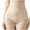 Beige, variant on Aueoeo Women's Body Shaper Abdominal Butt Lifter Shapewear High Waist Stretch Slimming Body Shapewear Shorts
