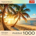 thumbnail image 2 of Trefl Red 1000 Piece Puzzle - Sunset Tropical Beach, 2 of 6