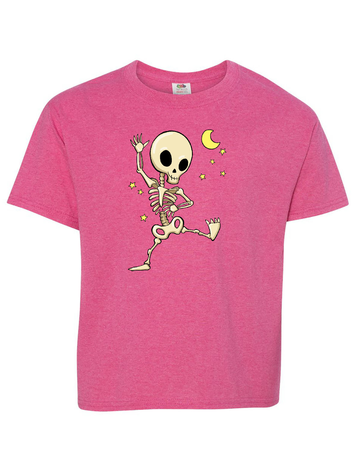 Cute Dancing Skeleton Youth T-Shirt 