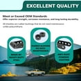 thumbnail image 3 of For 1992-1999 Chevy K1500 & K2500 Suburban 2"-3" Rear Lowering Drop Shackle Kit, 3 of 7