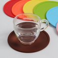 thumbnail image 3 of AUQ Silicone Coasters,Quick-Drying Feature Coasters for Drinks,Durable and Fade-Resistant Cup Coaster,Pink, 3 of 6