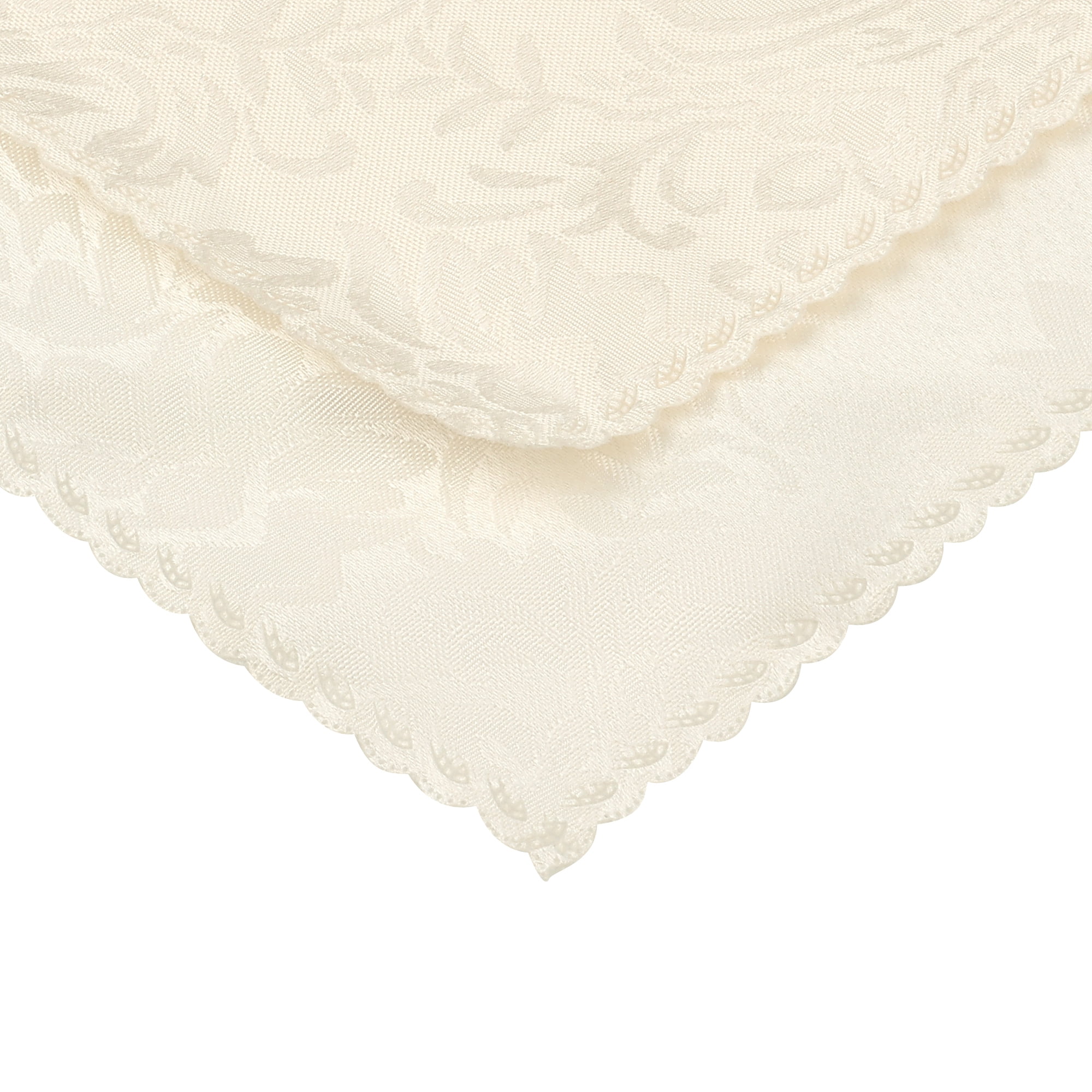 Unique Bargains 6 Pack Polyester Napkins Printed Floral Napkins for Party and Christmas Beige