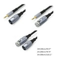 thumbnail image 3 of Microphone XLRCable for 6mm PVC Jackets Stage and Conference XLRMale to Female/XLRto 3.5mm Cable, 3 of 8