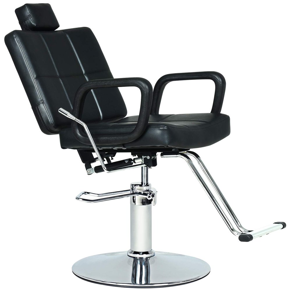 Beauty Salon ChairsDakavia Wowen Hair Classic Style Barber Chair,360
