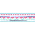 thumbnail image 2 of IBA Indianbeautifulart White Aztec Geometric Ribbon&nbsp;Trim&nbsp;Tape Fabric Laces For Crafts Printed Velvet&nbsp;Trim&nbsp;9 Yards Sewing Accessories 4 Inches, 2 of 2