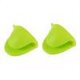 thumbnail image 1 of 2 uds manoplas de silicona para horno, guantes para hornear aislados, pinza de mano, herramienta de cocina (verde), 1 of 4
