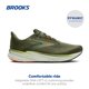 thumbnail image 2 of Zapatillas para correr y caminar Brooks Revel 8 para hombre Oliva 12.5, 2 of 6