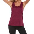 thumbnail image 3 of fatyb Women's Workout Tank Tops Open Back Running Shirts Activewear Sleeveless Gym Yoga Athletic Tops, 3 of 7