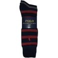 thumbnail image 2 of Polo Ralph Lauren Rugby Striped/Solid Dress Socks - 3 Pack Sock Size 10-13/Shoe Size 6-12 1/2, 2 of 2
