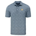 thumbnail image 2 of Men's Cutter & Buck Navy Seattle Mariners Pike Eco Flora Print Recycled Polo, 2 of 3