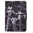 thumbnail image 2 of SaniMore Case for iPad 10th Generation 10.9" 2022, Auto Wake/Sleep Card Holder Stand Dual Angle PU Leather Case Soft TPU Back Color Painting Magnetic Protective Case for iPad 2022, Giraffes, 2 of 10